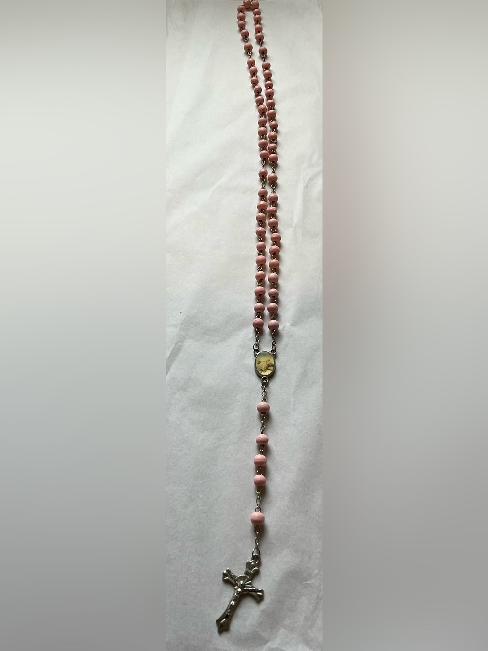 Vintage 60’s Wooden 5-decade Catholic Dominican Rosary.